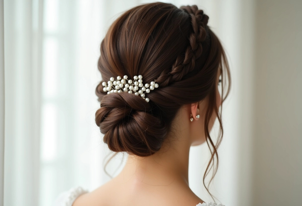 chignon mariage