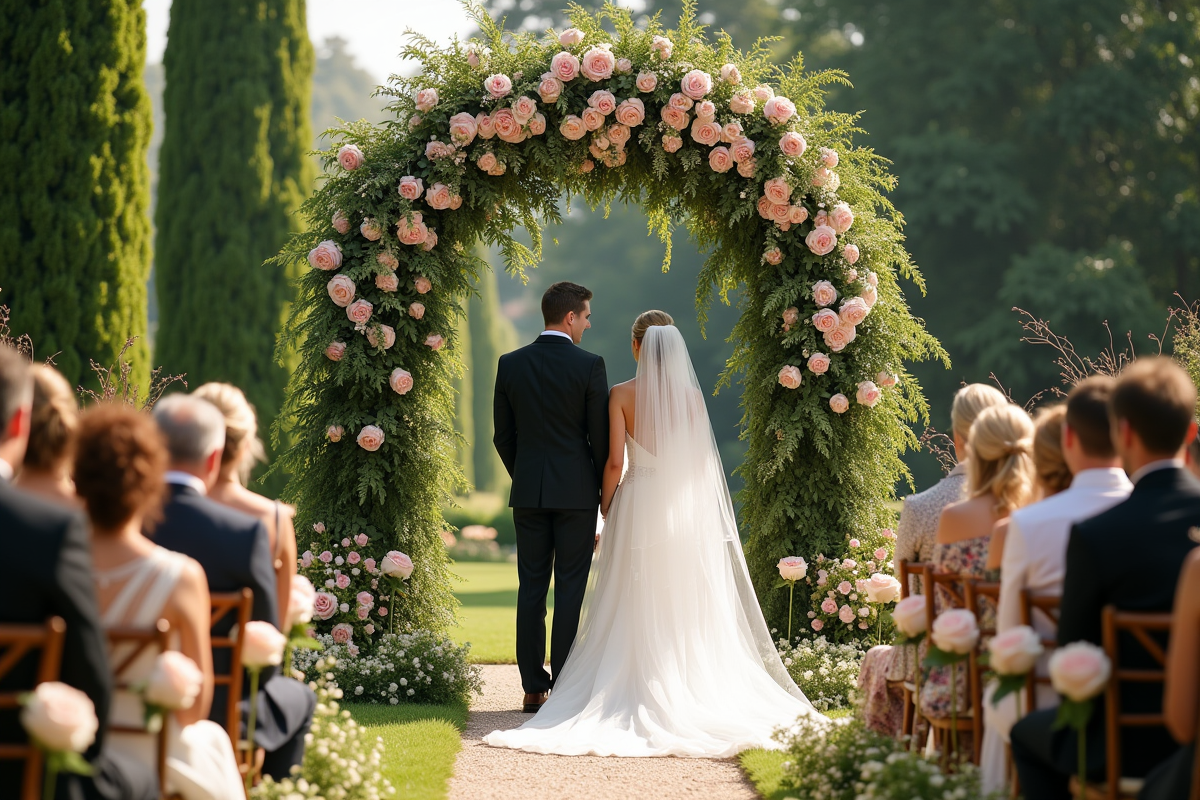 mariage romantique